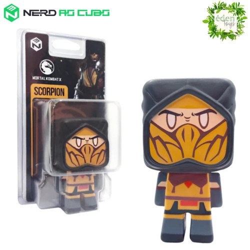 Action Figures Boneco Scorpion MK Kubos - Nerd ao Cubo (cód 325) - Mortal Kombat - #