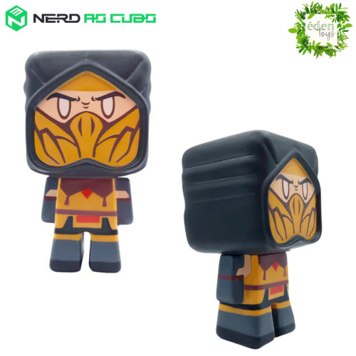 Action Figures Boneco Scorpion MK Kubos - Nerd ao Cubo (cód 325) - Mortal Kombat - #