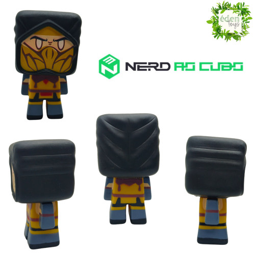 Action Figures Boneco Scorpion MK Kubos - Nerd ao Cubo (cód 325) - Mortal Kombat - #