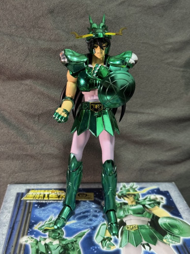 Boneco Shiryu V1 Cloth Myth Saint Figure Bandai-CDZ - Cavaleiros Do Zodiaco-