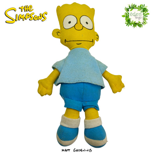Action Figures Boneco Simpsons - Bart Pelúcia 1990  (cód 598) - Os Simpsons - #