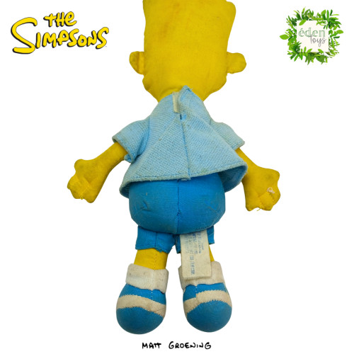 Action Figures Boneco Simpsons - Bart Pelúcia 1990  (cód 598) - Os Simpsons - #