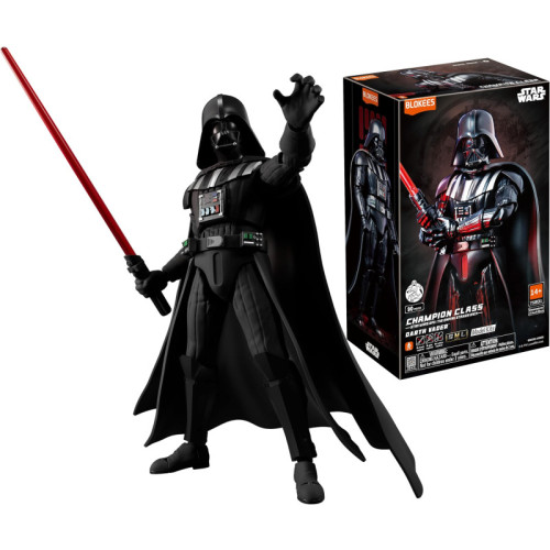 Boneco Star Wars The Empire Strikes Back Darth Vader Champion Class Blokees Model Kit Star Wars # - Produto Original