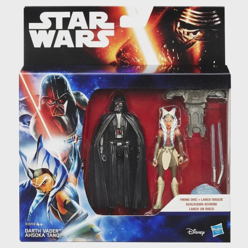 Action Figures Boneco Star Wars The Force Awakens - Darth Vader & Ahsoka Tano - Hasbro B3955-Star Wars Ahsoka-