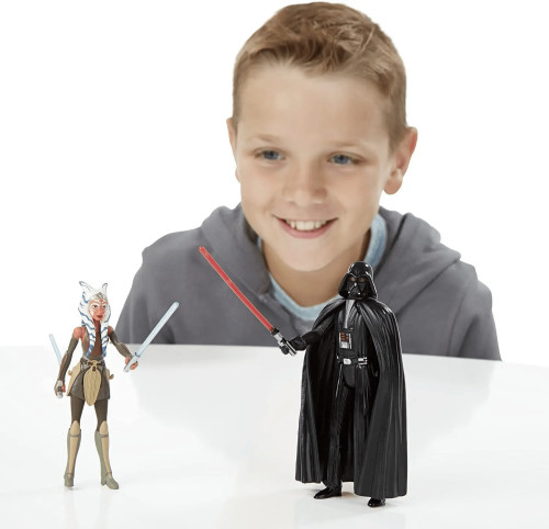 Action Figures Boneco Star Wars The Force Awakens - Darth Vader & Ahsoka Tano - Hasbro B3955 - Star Wars Ahsoka - #