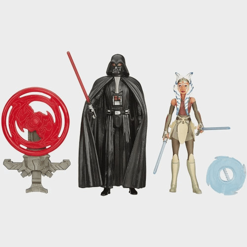 Action Figures Boneco Star Wars The Force Awakens - Darth Vader & Ahsoka Tano - Hasbro B3955 - Star Wars Ahsoka - #