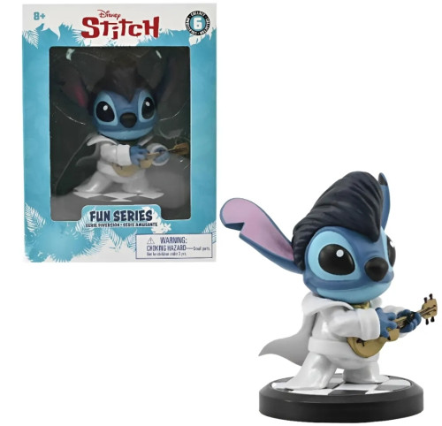 Action Figures Boneco Stitch Fun Series - Detalhes Incríveis Elvis -Disney Disney # - Produto Original