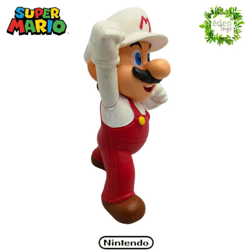 Action Figures Boneco Super Mário - Mário fire Nintendo (cód 219) - Super Mario - #