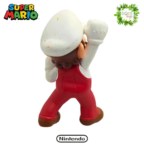 Action Figures Boneco Super Mário - Mário fire Nintendo (cód 219) - Super Mario - #