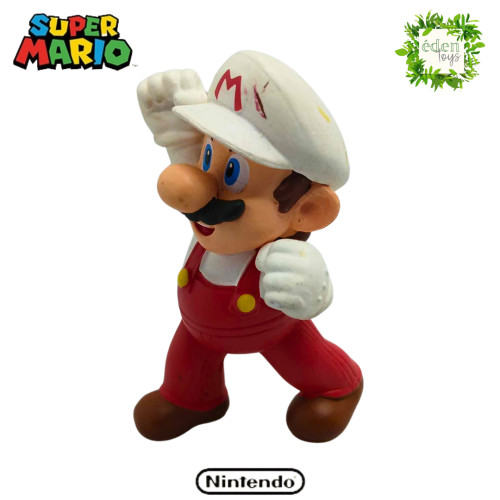 Action Figures Boneco Super Mário - Mário fire Nintendo (cód 219) - Super Mario - #