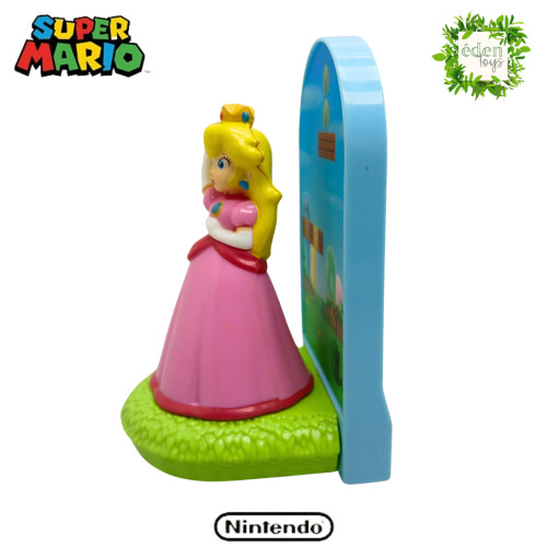 Action Figures Boneco Super Mario - Princesa fundo colorido (cód 051) - Super Mario Bros - #