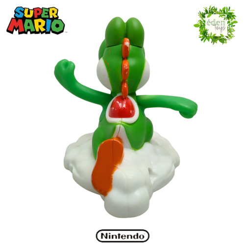 Action Figures Boneco Super Mario - Yoshi nuvem (cód 058) - Super Mario - #