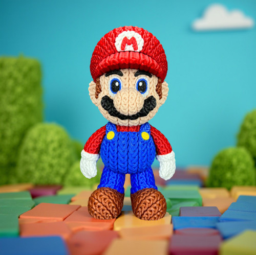 Boneco Super Mario Crochê Super Mario # - Produto Original