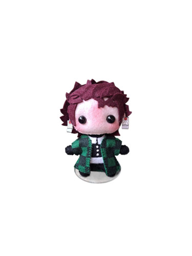 Boneco Tanjiro - Demon Slayer-Produto Artesanal-