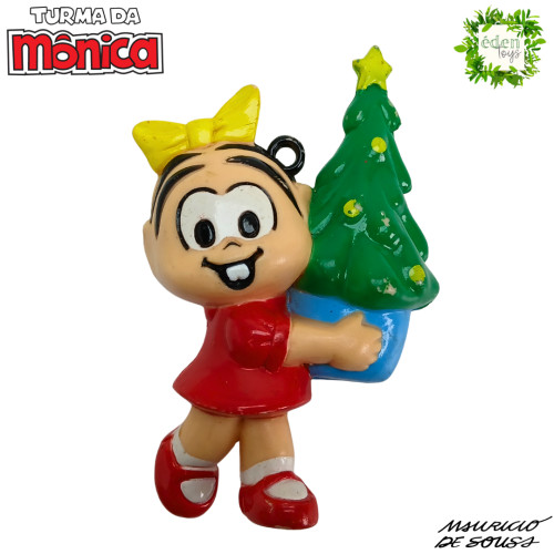 Action Figures Boneco Turma do Mônica - Mônica natal (cód 587)-Turma Da Mônica-