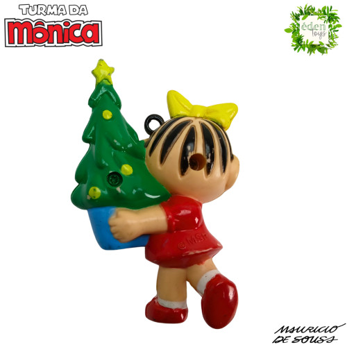 Action Figures Boneco Turma do Mônica - Mônica natal (cód 587) - Turma Da Mônica - #