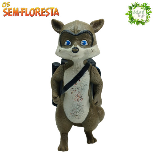 Action Figures Boneco Os Sem Floresta, Rj O Guaxinim (cód 867b) Os Sem Floresta # - Produto Original