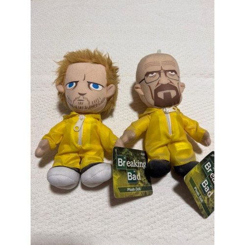 Bonecos de Pelúcia Breaking Bad Jesse Pinkman e Walter White Breaking Bad # - Produto Original
