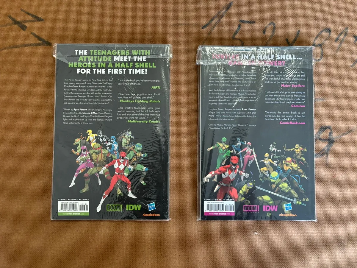 Mighty Morphin Power Rangers/teenage Mutant Ninja Turtles - Vol.1 E 2 - Mighty Morphin Power Rager X Teenager Mutant Ninja Turtles - #