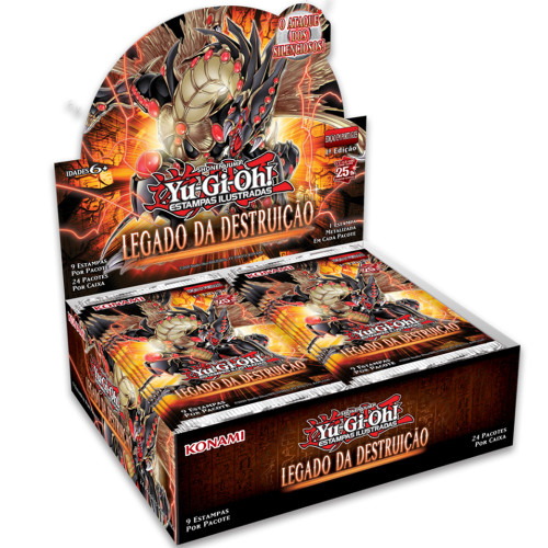 Booster box Yu-Gi-Oh! - Legado da Destruição Booster-Yu Gi Oh!-