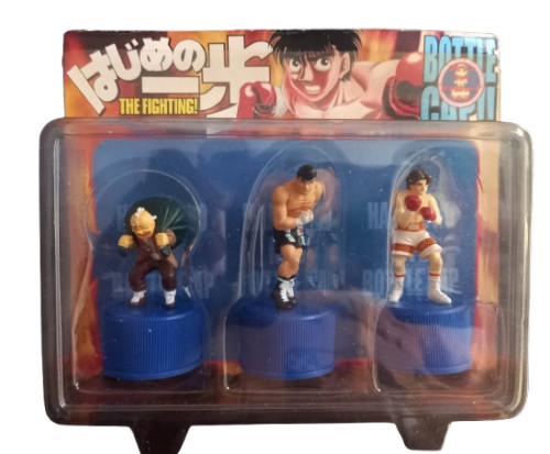 Bottle Cap Figure Trio Japão Original Hajime no Ippo # - Produto Original