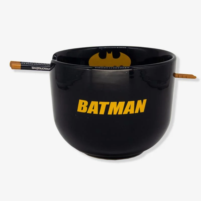 Caneca e Copo Bowl Com Hashi Batman 500ml - Batman Classic - #