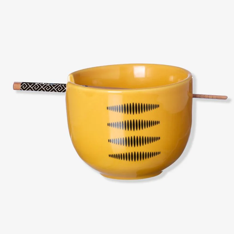 Caneca e Copo Bowl com Hashi Garfield 500ml - Garfield - #