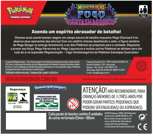  Pokemon # - Produto Original