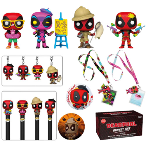 Funko Pop Box Collectors - Deadpool Bucket List - Marvel - #1