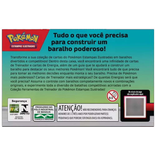 Box Ferramentas de Treinador Pokemon Squawkabilly Ex 92 Cartas Copag - Pokemon Estampas Ilustradas - #