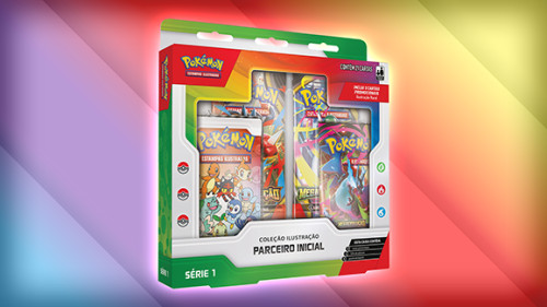 Box Pokemon Coleção Parceiro Inicial Serie 1 + Brinde Pokemon Estampas Ilustradas # - Produto Original