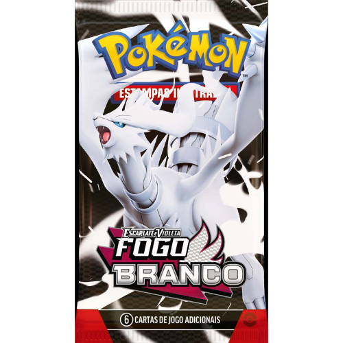Box Treinador Avançado Pokemon Escarlate e Violeta 10.5 Fogo Branco Copag 121 Cartas - Pokemon Estampas Ilustradas - #