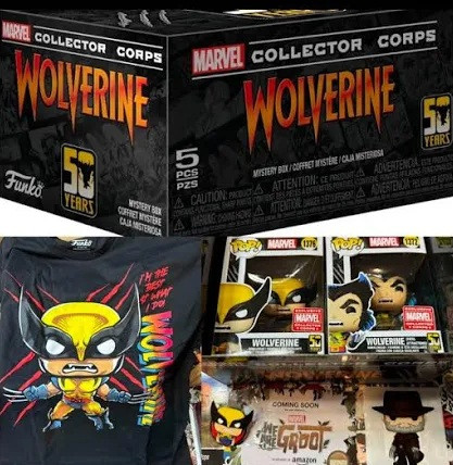 Funko Pop Box Wolverine - Exclusive-Marvel Collector Corps-01