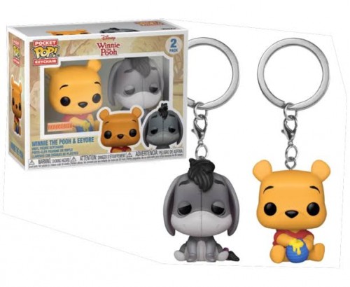 Chaveiro Winnie The Pooh & Eeyore Pocket Pop! Exclusivo Ht/boxlunch-Disney-