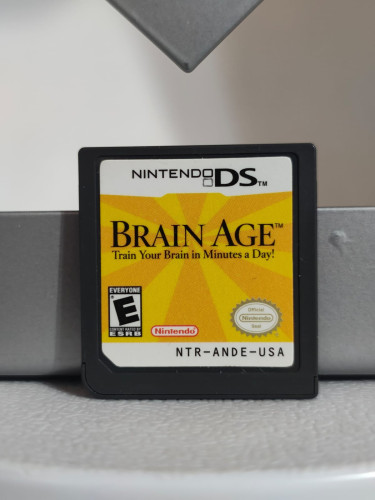 Brain Age DS Usado (sem Caixa) - Nintendo DS - #