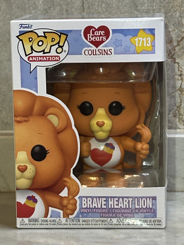 Funko Pop Brave Heart Lion - Coração ♥️ Valente  - Ursinhos Carinhos --Animation Care Bears-1713