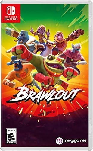 Brawlout Switch Usado Mídia Física Americano (sem Caixa)-Jogos - Nintendo Switch-