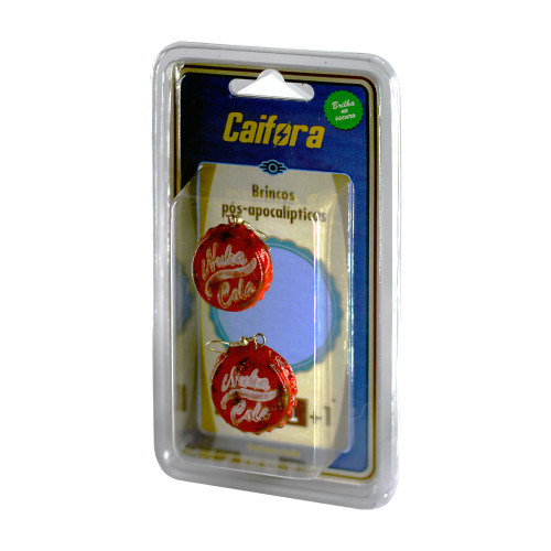Brincos Pós-apocalípticos Nuka Cola Fallout # - Produto Original