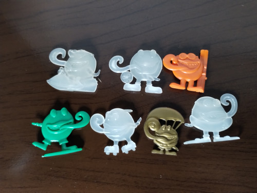 Action Figures Brindes Chiclete Huevitos-Huevitos-
