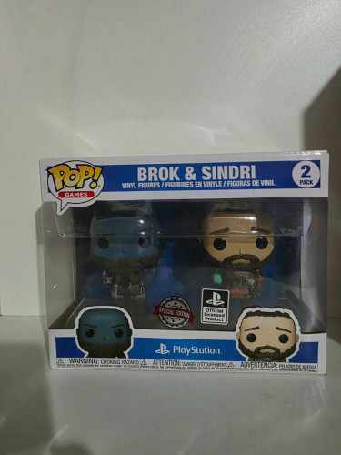 Funko Pop Brok & Sindri-PlayStation God Of War-2