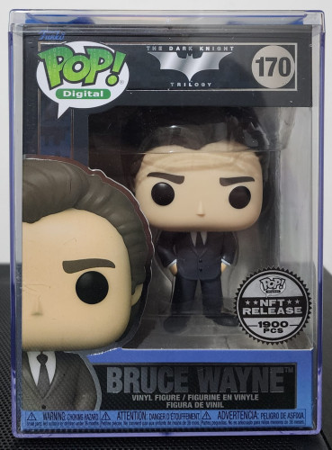 Bruce Wayne 1900 Unidades Digital Nft - The Dark Knight Trilogy Batman #170 - Produto Original