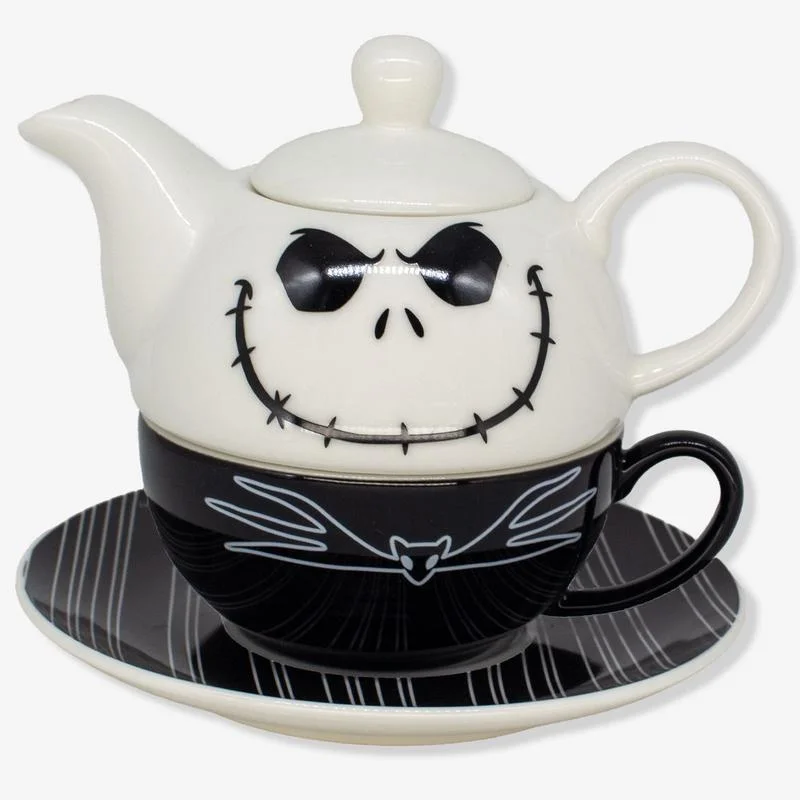 Caneca e Copo Bule 2 em 1 Jack Skellington - Zona Criativa - 10025597-Disney O Estranho Mundo De Jack-