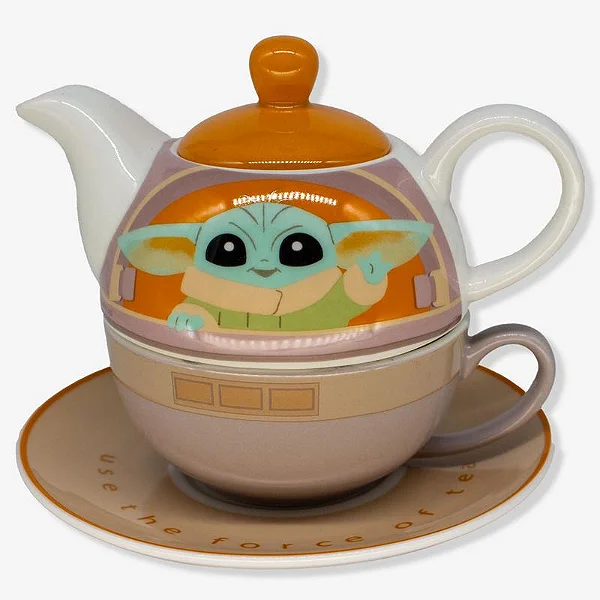 Caneca e Copo Bule 2 em 1 The Mandalorian - Zona Criativa - 10025596-Star Wars-