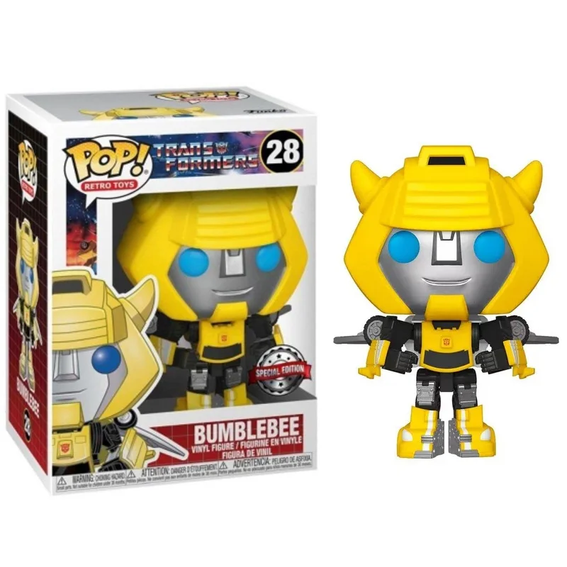 Bumblebee 28 Special Edition Transformers Funko Pop - Transfomers - #28 - Funko Pop - #28 FUNKO POP #28 - Produto Original
