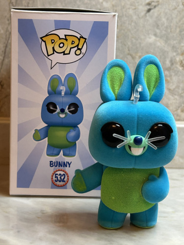 Funko Pop Bunny - Flocado Exclusivo - - Disney Pixar Toy Story 4 - #532