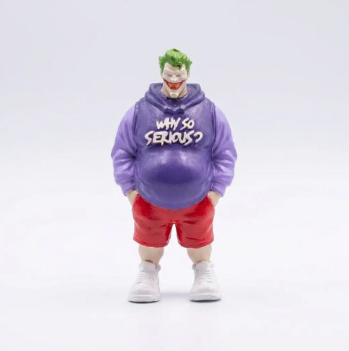 Busto Artesanal Fat Coringa - Peça Única Colecinável Batman Classic # - Produto Original