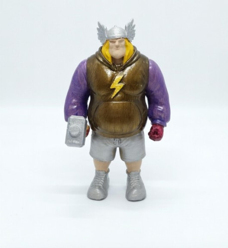 Busto Artesanal Fat Thor - Peça Única Colecinável Marvel Avengers # - Produto Original