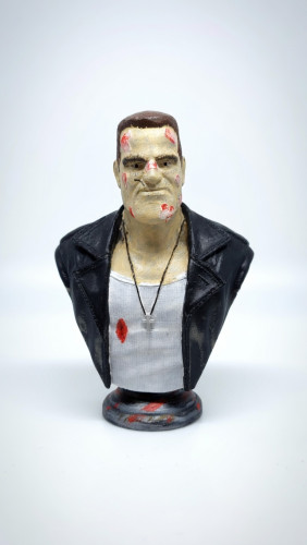 Busto Artesanal Marv Sin City - Peça Única Colecionável sin city # - Produto Original