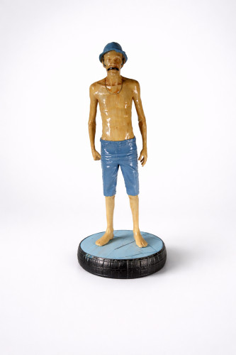 Busto Artesanal Seu Madruga Acapulco - Peça Única Colecinável Turma Do Chaves # - Produto Original