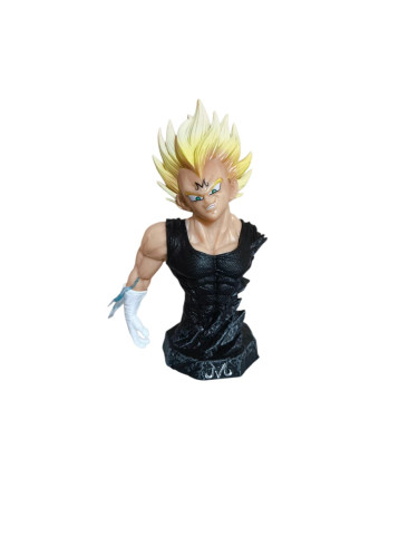 Action Figures Busto Majin Vegeta Dragon Ball Z # - Produto Original
